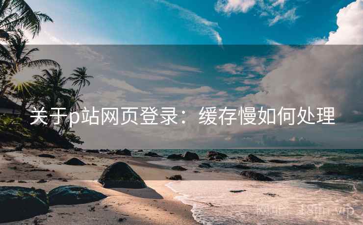 关于p站网页登录:缓存慢如何处理 关于p站网页登录:缓存慢如何处理